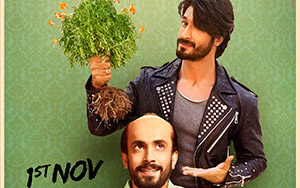 Vidyut Jamwal and Sunny Singh in the poster of Abhishek Pathak`s comedy film `Ujda Chaman`